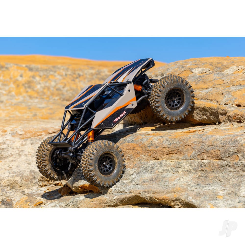 Traxxas TXC-4M Extreme 3S 1:18 RTR 4x4 RC Scale Crawler - Tan - image 7