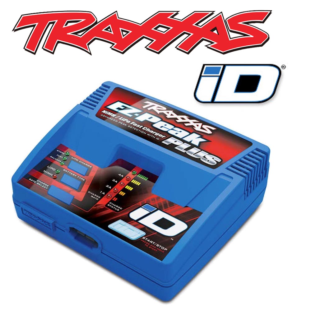 Traxxas EZ-Peak Plus 4A NiMH/LiPo iD Power Cell RC Car Battery Charger 2970TX