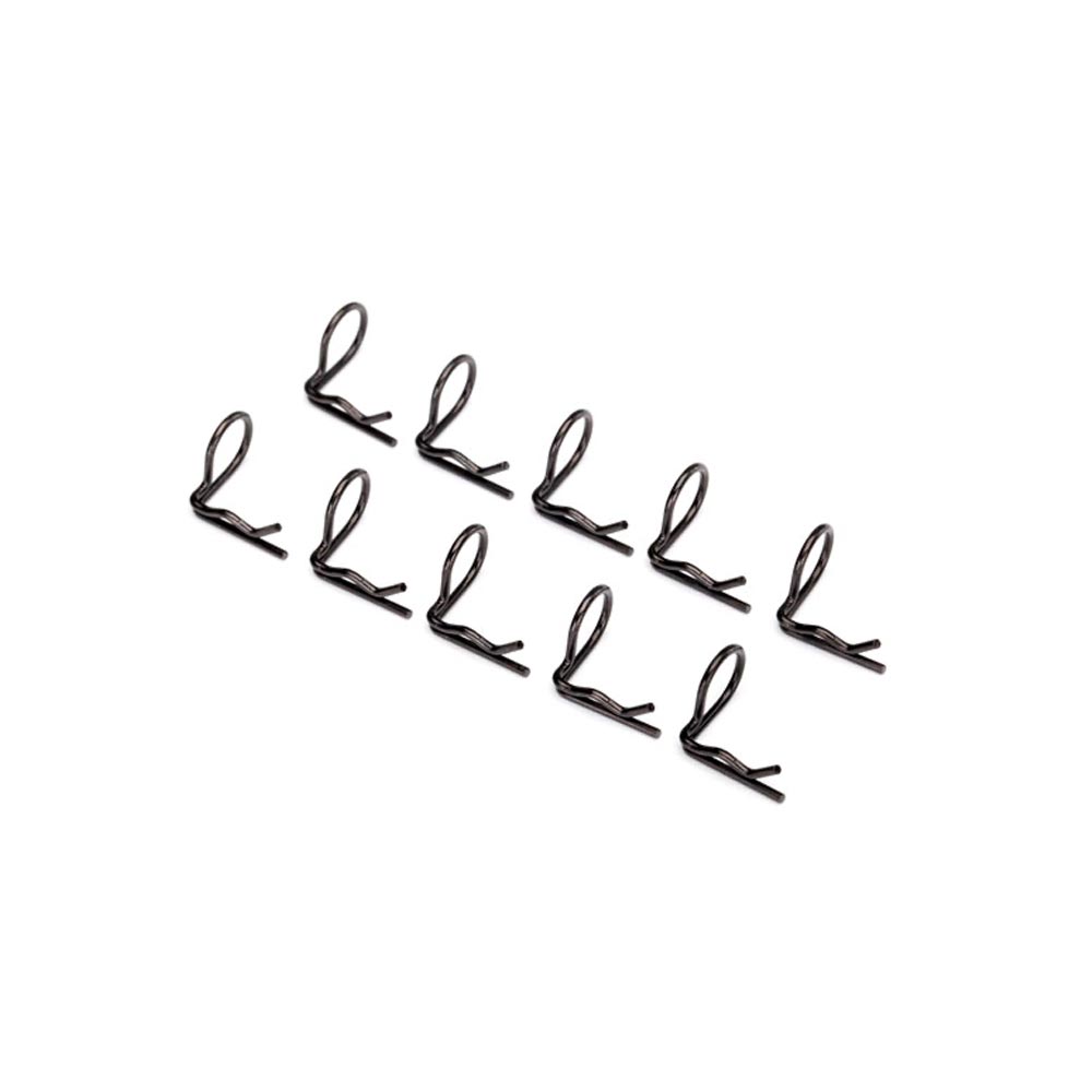 Traxxas 3935A 90 Degree/Angled Body Clips x10 Black RC Car Spare Part