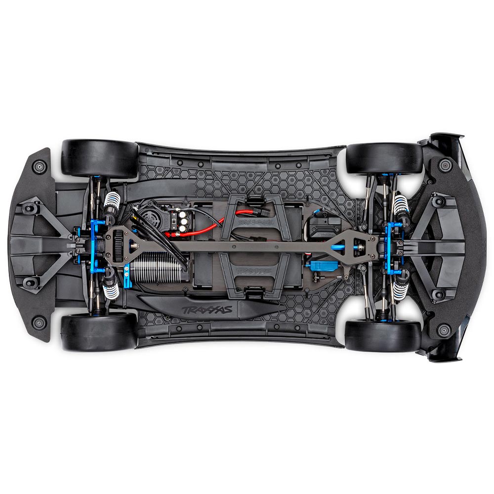 Traxxas XO-1 Electric 1:7 4WD Supercar 100mph+ 6S RC Race Car - Blue 64077-3