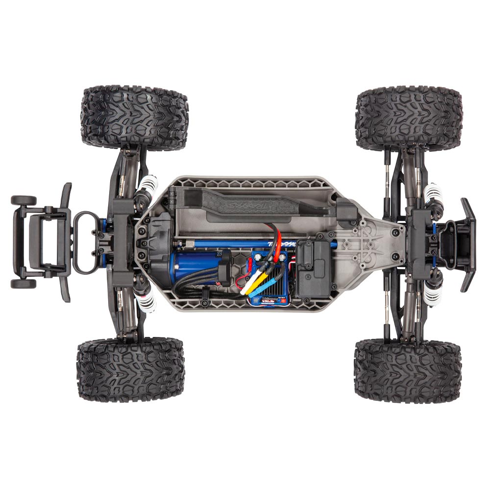 Traxxas 67076-4 Rustler 4x4 VXL 1:10 RTR RC Stadium Truck - Blue