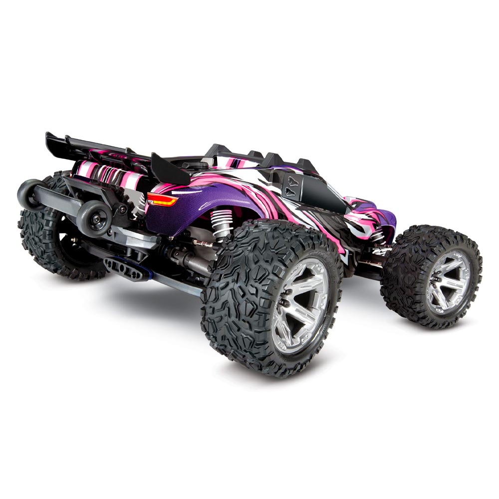 Traxxas 67076-4 Rustler 4x4 VXL 1:10 RTR RC Stadium Truck - Pink