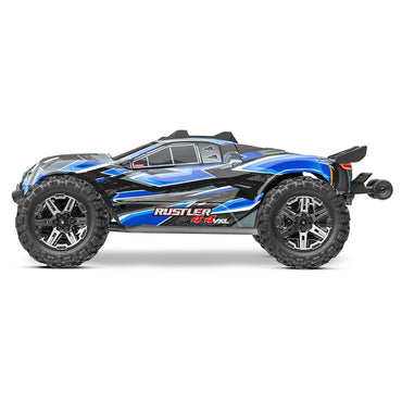 Traxxas Rustler 4X4 HD VXL Brushless 4WD 1:10 RTR Stadium Truck - Blue
