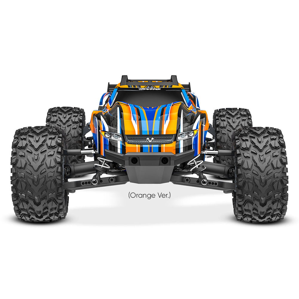 Traxxas Rustler 4X4 HD VXL Brushless 4WD 1:10 RTR Stadium Truck - Red