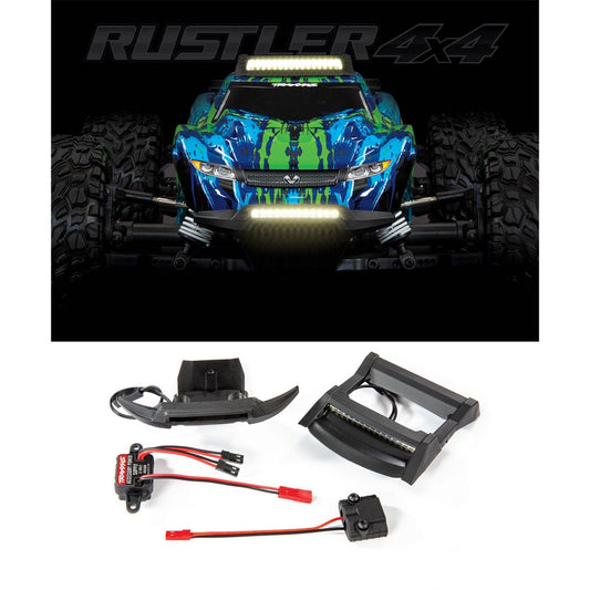 Traxxas 6795 Rustler 4x4 LED Light Kit RC Upgrade Part