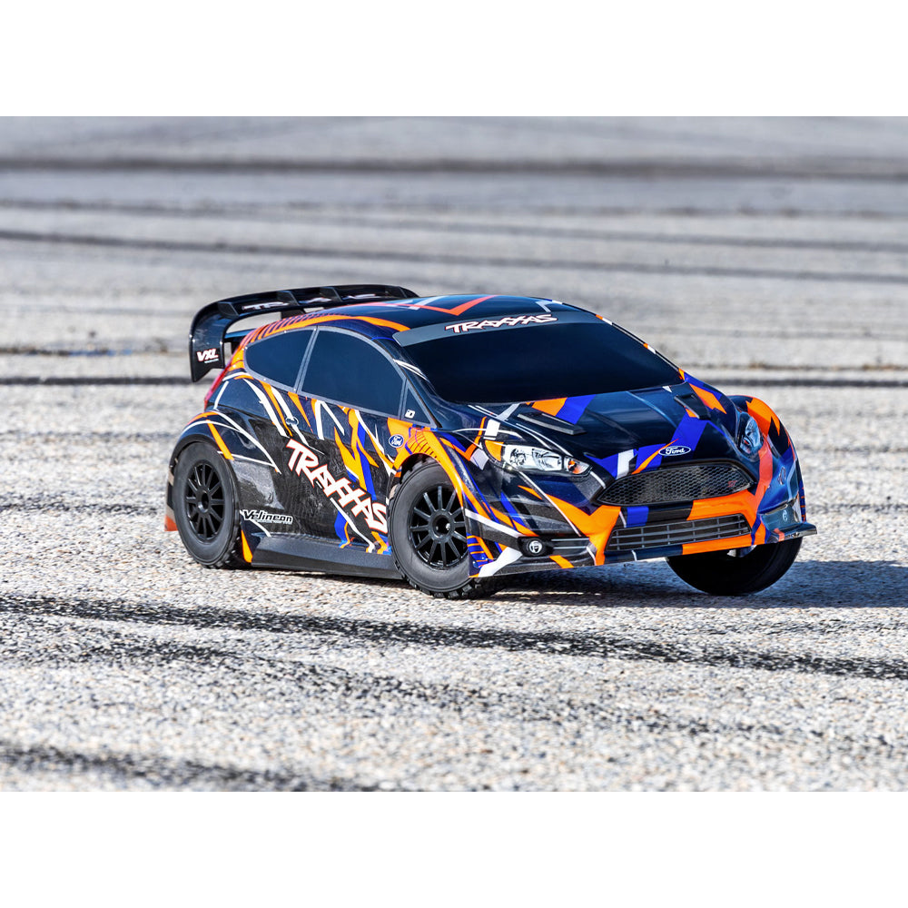 Traxxas Ford Fiesta ST VXL Rally Car 1:10 3S RTR RC Car - Orange