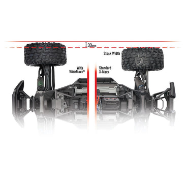 Traxxas 7895 X-Maxx WideMaxx Kit RC Car Part - Black