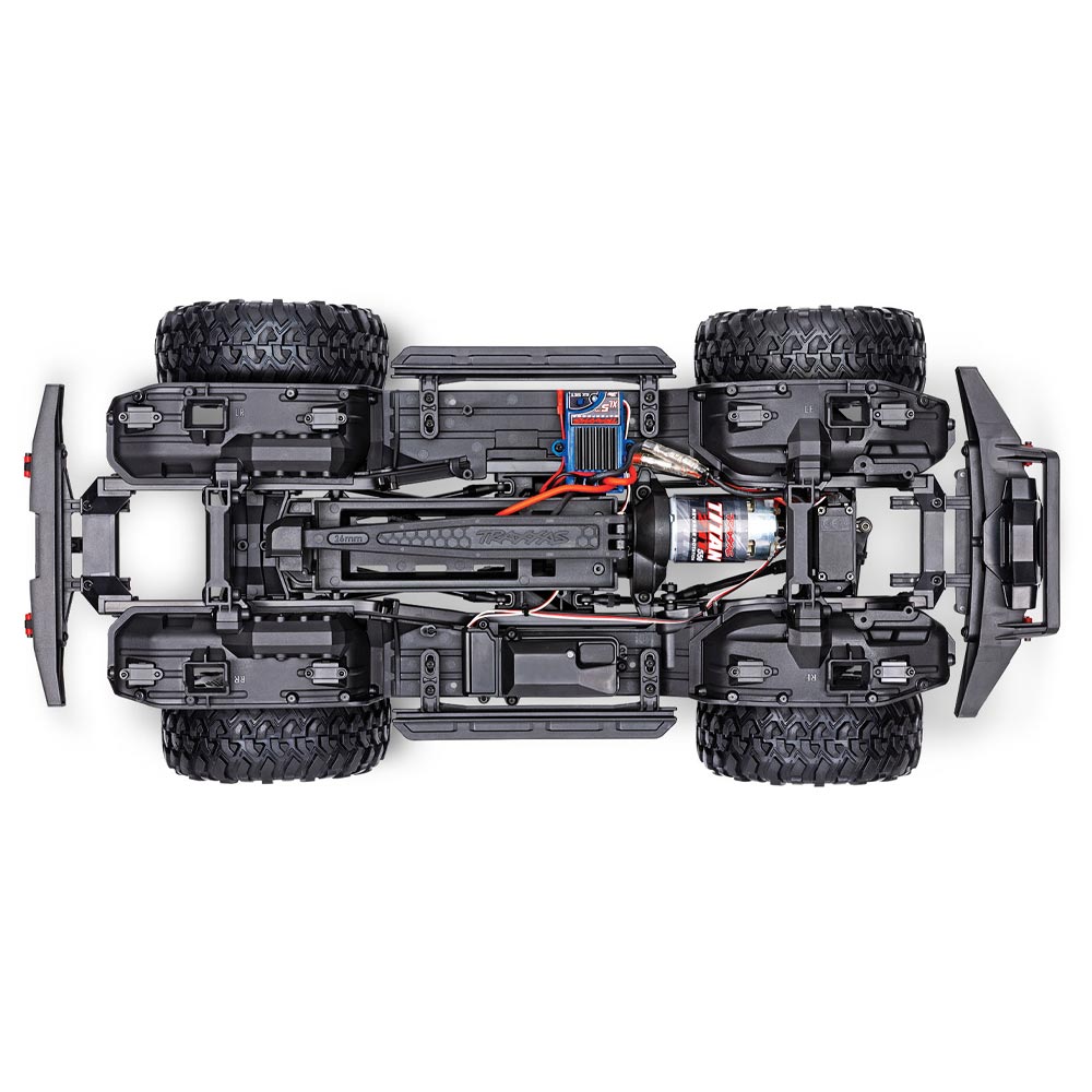 Traxxas TRX-4 Sport High Trail 1:10 4WD RC Trail Crawler - Metallic Red 82044