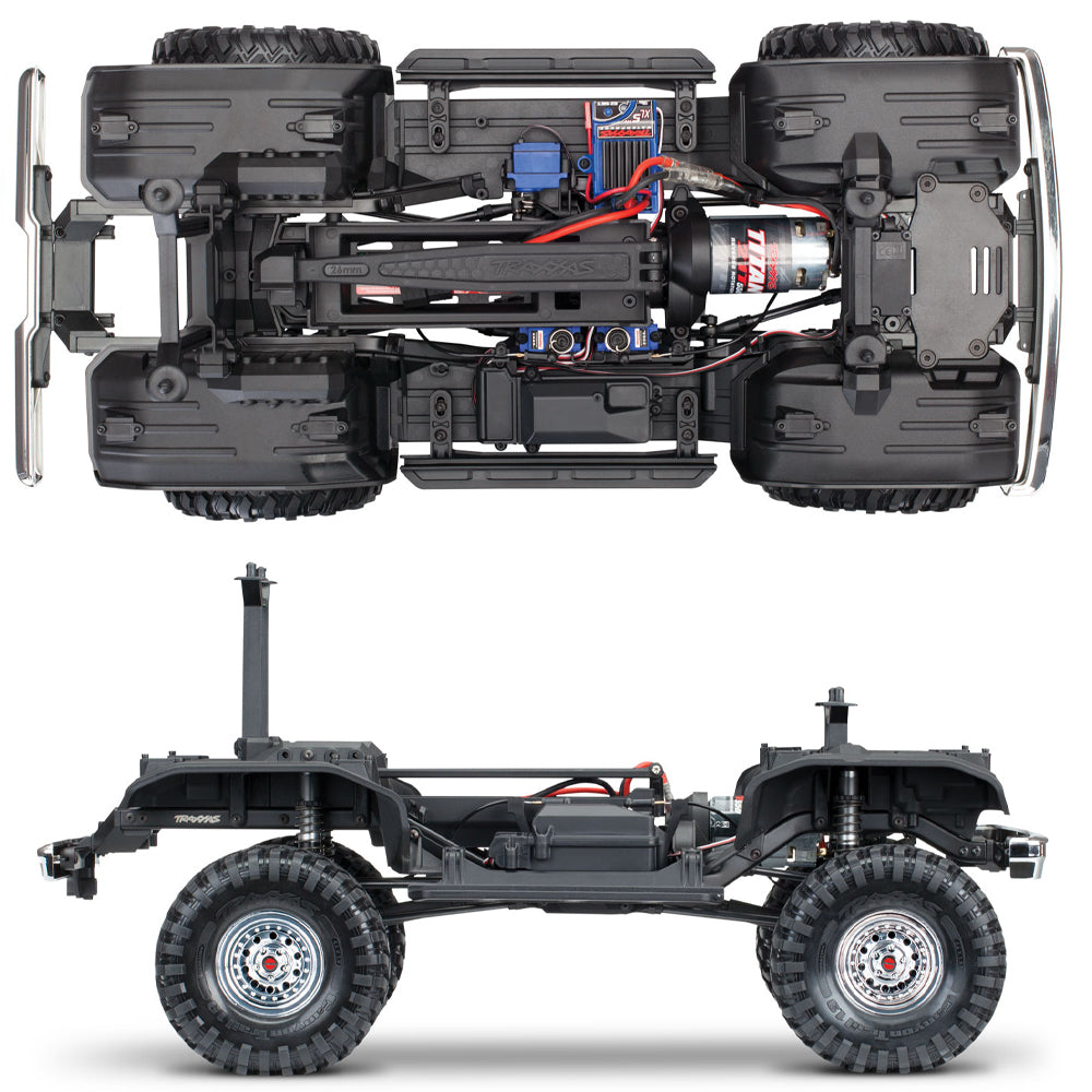 Traxxas TRX-4 1979 Ford Bronco 4X4 RTR Clipless 1:10 Trail Crawler - Red