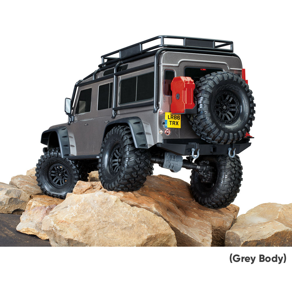 Traxxas TRX-4 Land Rover Defender 4X4 RTR Clipless 1:10 Trail Crawler - Green