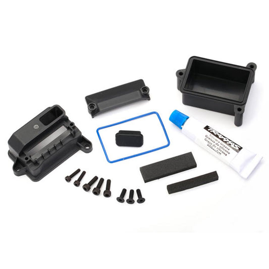 Traxxas 8924 Receiver Box & Mounting Hardware RC Car Spare Part