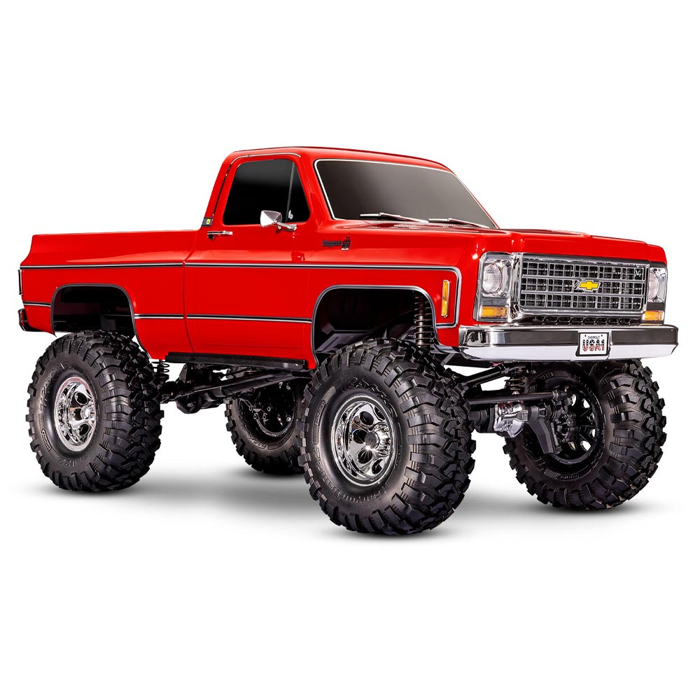 Traxxas TRX-4 Chevrolet K10 Cheyenne High Trail 4x4 RTR 1:10 RC Crawler Car Red