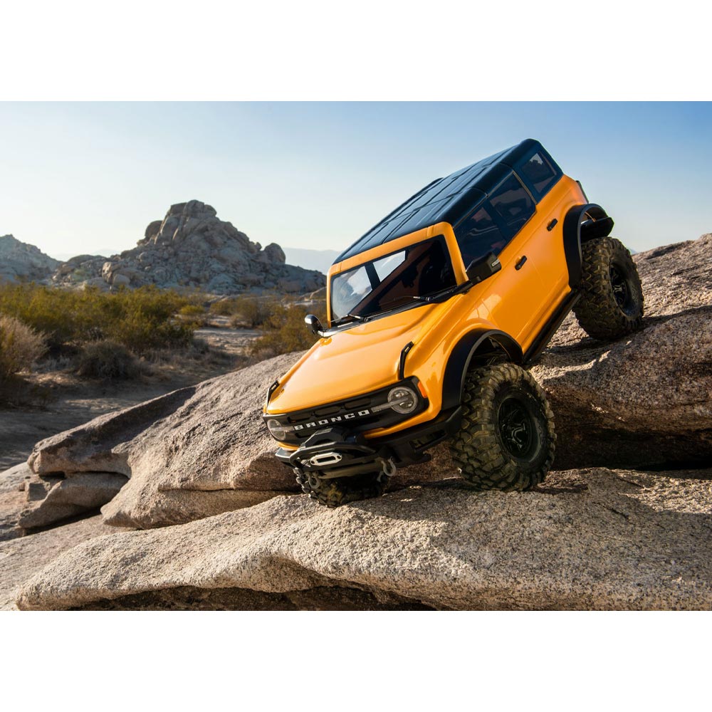Traxxas TRX-4 Ford Bronco 2021 RTR 1:10 4x4 Electric RC Trail Crawler - Orange