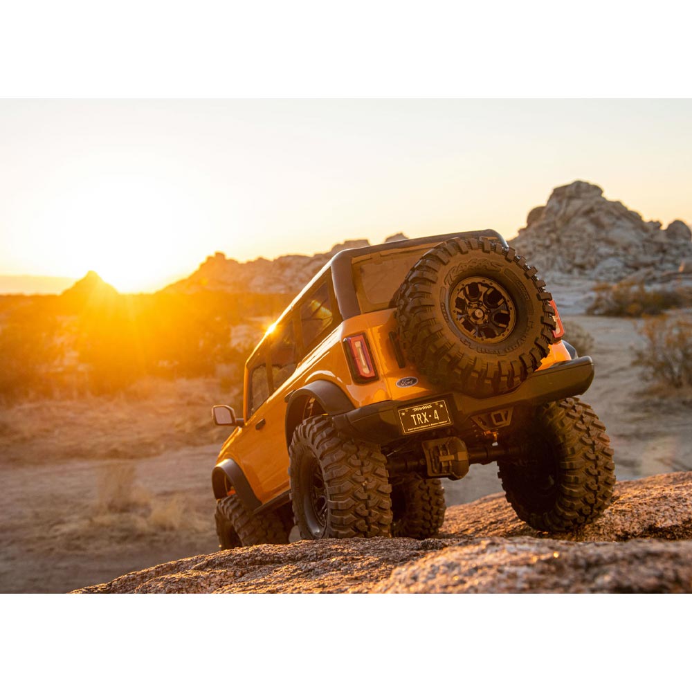 Traxxas TRX-4 Ford Bronco 2021 RTR 1:10 4x4 Electric RC Trail Crawler - Orange