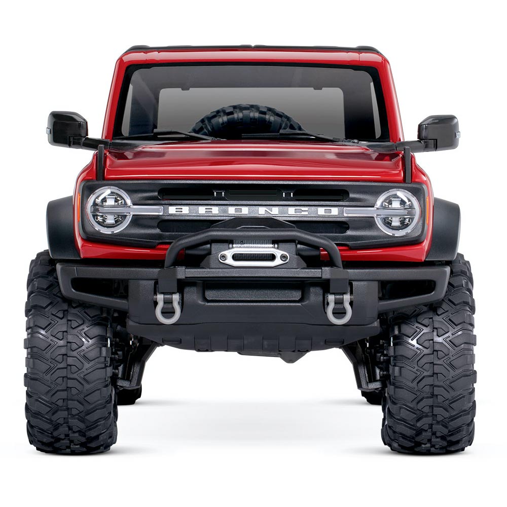Traxxas TRX-4 Ford Bronco 2021 RTR 1:10 4x4 Electric RC Trail Crawler - Red