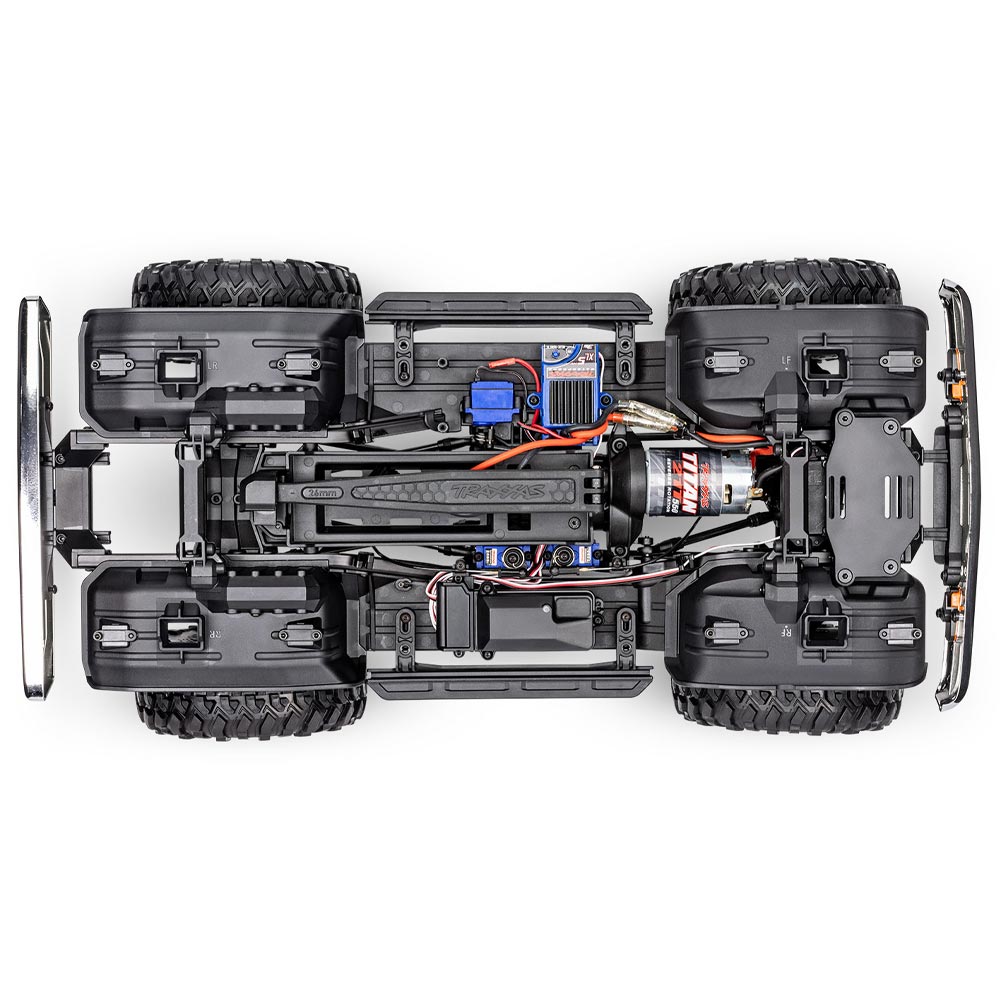 Traxxas TRX-4 1972 Chevrolet K5 Blazer High Trail 1:10 RC Scale Crawler - Blue