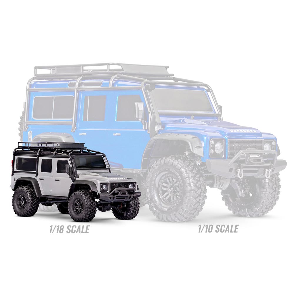 Traxxas TRX-4M Land Rover Defender 1:18 RTR 4x4 RC Scale Crawler - Orange