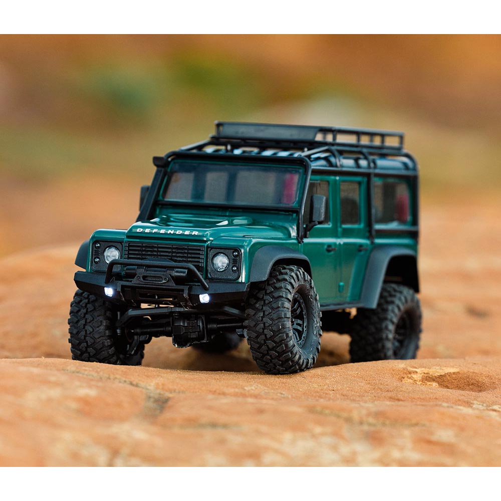 Traxxas TRX-4M Land Rover Defender 1:18 RTR 4x4 RC Scale Crawler - Green
