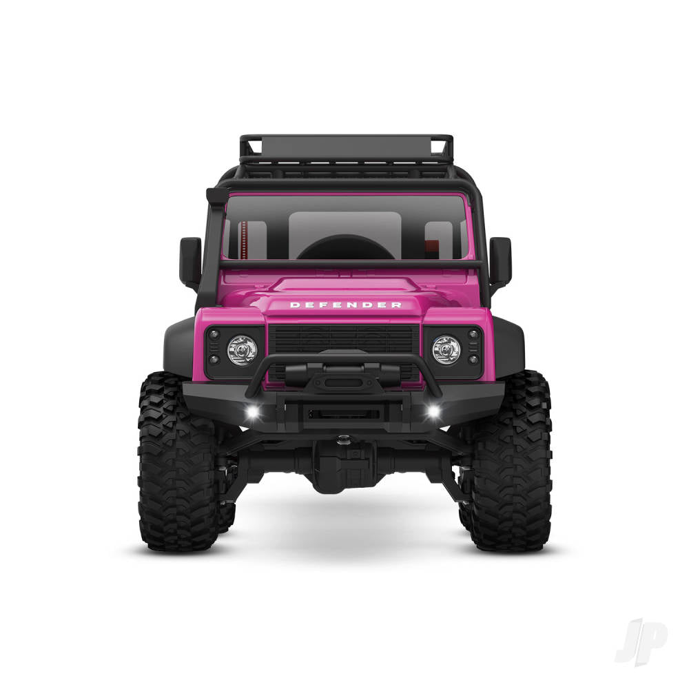 Traxxas TRX-4M Land Rover Defender 1:18 RTR 4x4 RC Scale Crawler - Pink