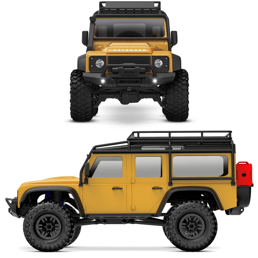 Traxxas TRX-4M Land Rover Defender 1:18 RTR 4x4 RC Scale Crawler - Tan