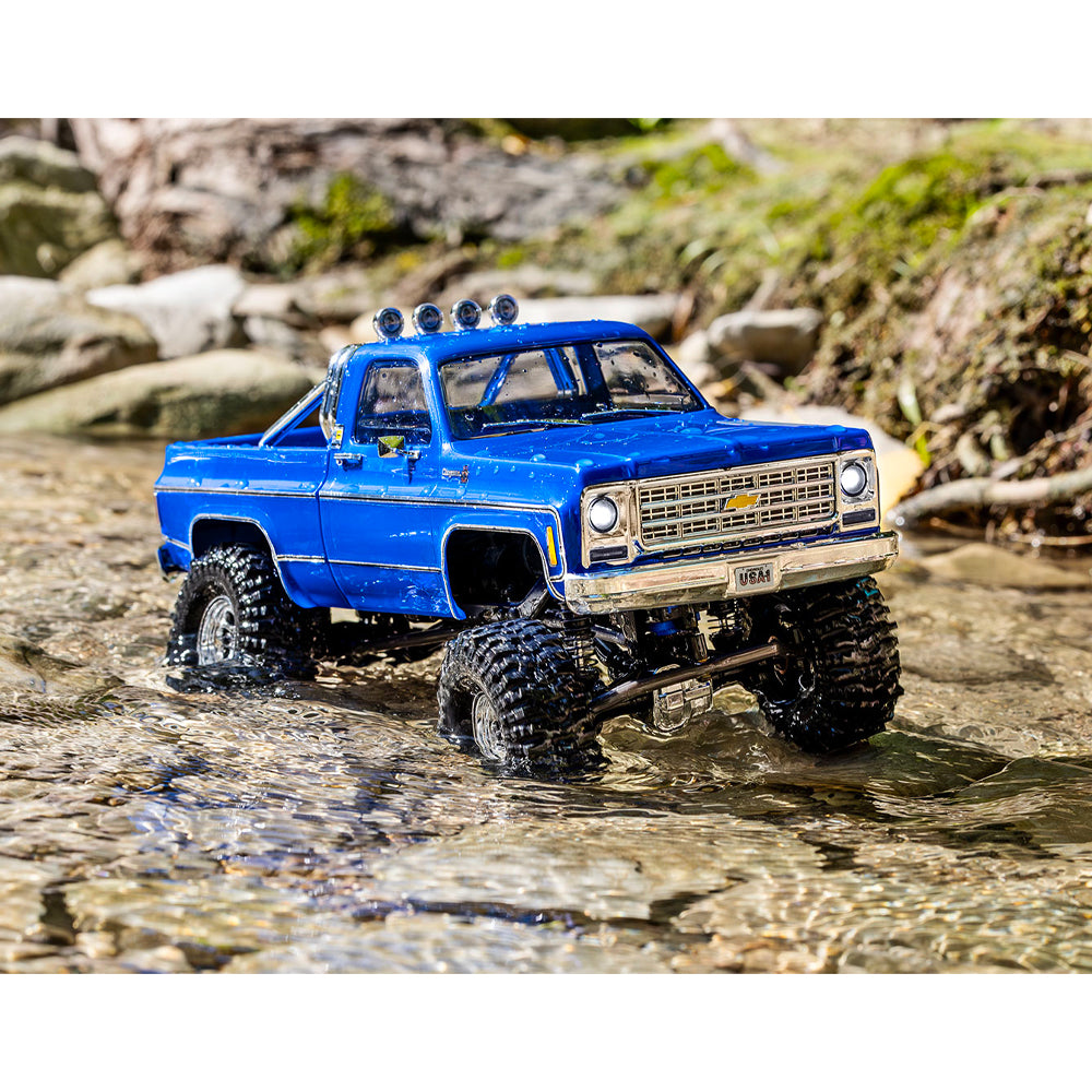Traxxas TRX-4M Chevrolet K10 High Trail 1:18 RTR 4x4 RC Scale Crawler - Blue