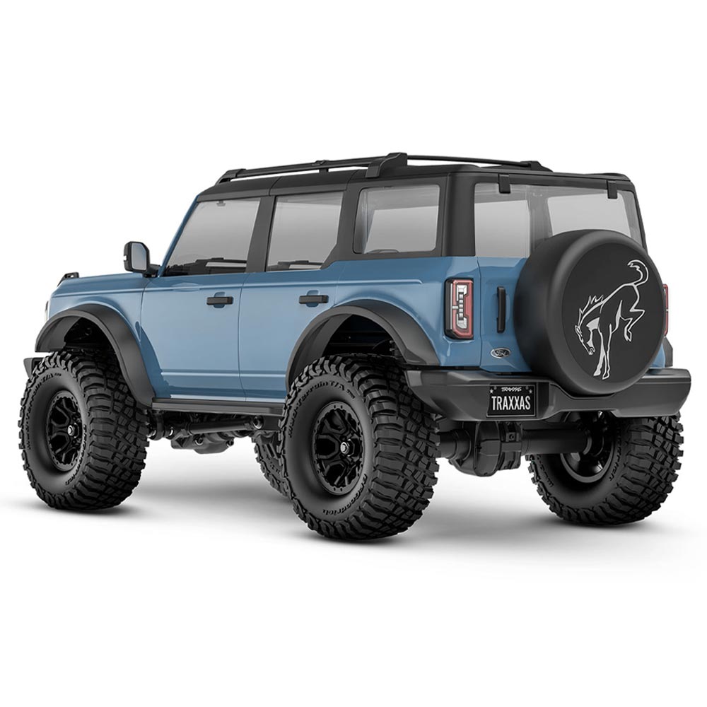 Traxxas TRX-4M Ford Bronco 1:18 RTR 4x4 RC Scale Crawler - Area 51 Blue