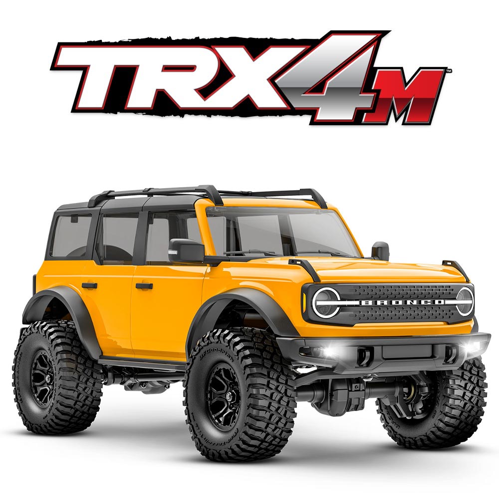 Traxxas TRX-4M Ford Bronco 1:18 RTR 4x4 RC Scale Crawler - Orange