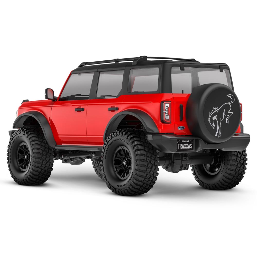 Traxxas TRX-4M Ford Bronco 1:18 RTR 4x4 RC Scale Crawler - Red