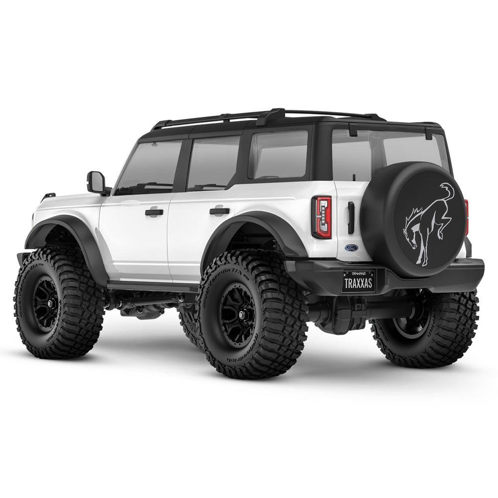 Traxxas TRX-4M Ford Bronco 1:18 RTR 4x4 RC Scale Crawler - White