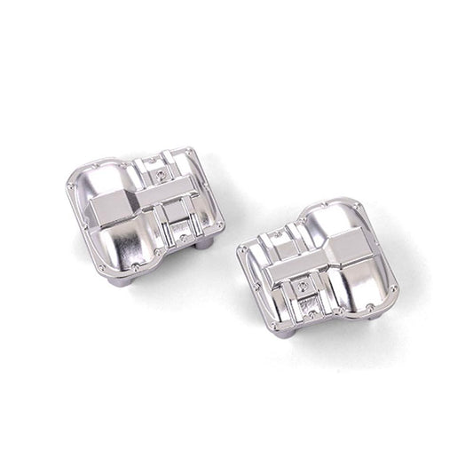 Traxxas TRX-4M Defender/Bronco Satin Chrome Differential Covers 9738-SATIN
