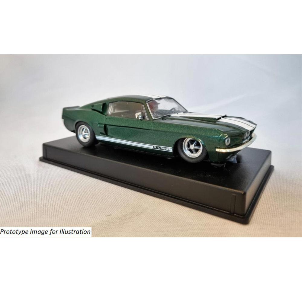 Thunderslot Mustang GT350 Dark Moss Green 1967 1:32 Slot Car