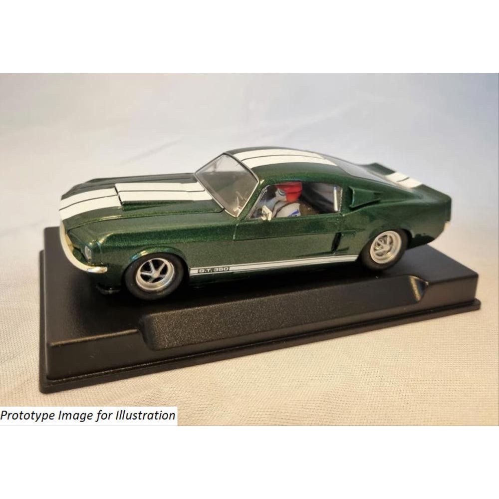 Thunderslot Mustang GT350 Dark Moss Green 1967 1:32 Slot Car