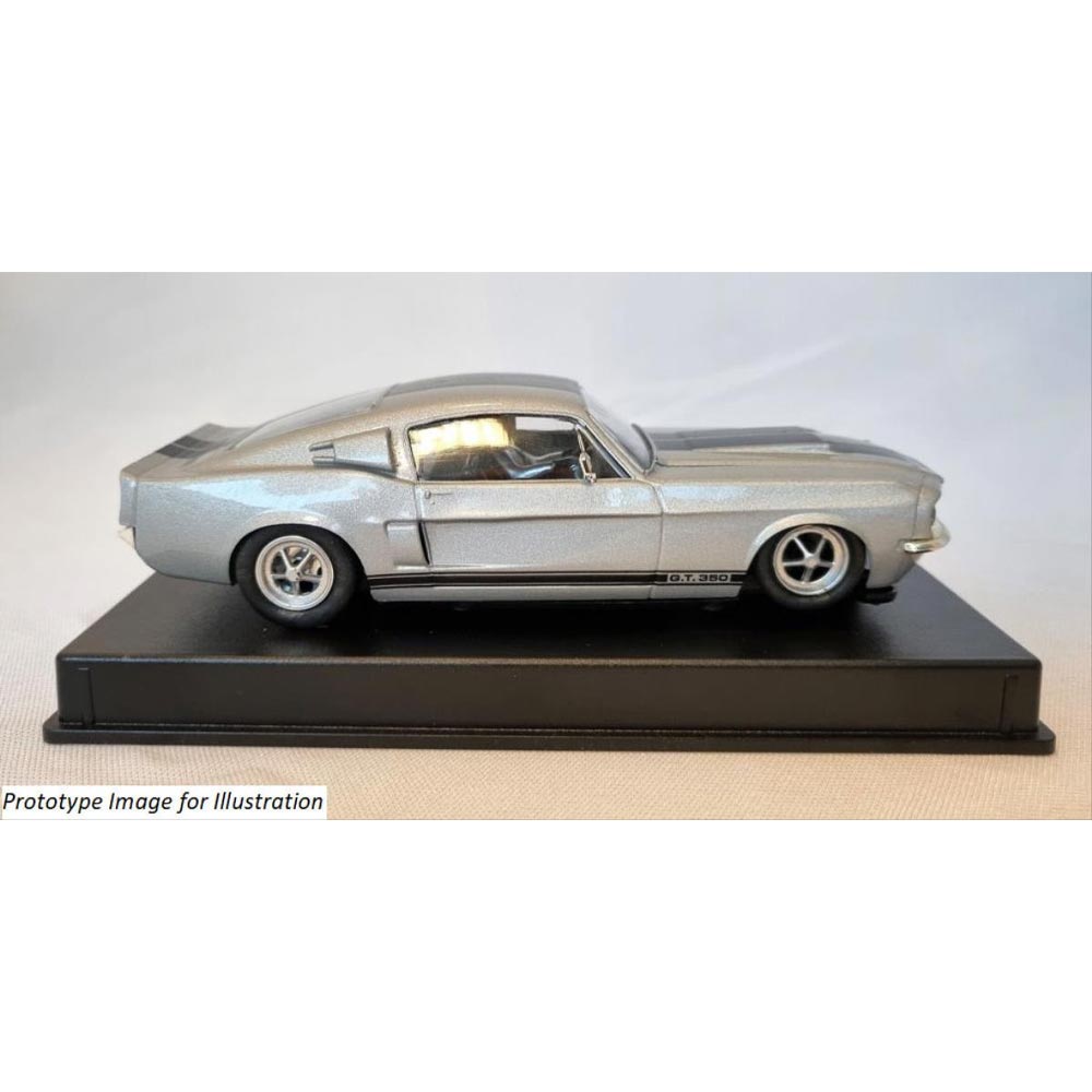 Thunderslot Mustang GT350 Silver Frost 1967 1:32 Slot Car