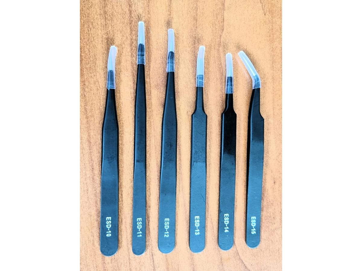 Thunderslot Precision Stainless Steel Anti-Static Tweezer Set (6) TSLTWEE01 1:32
