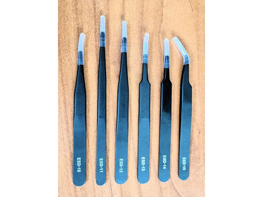 Thunderslot Precision Stainless Steel Anti-Static Tweezer Set (6) TSLTWEE01 1:32