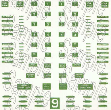 Tiny Signs N9S BR (Southern Region) Station Signs N Gauge