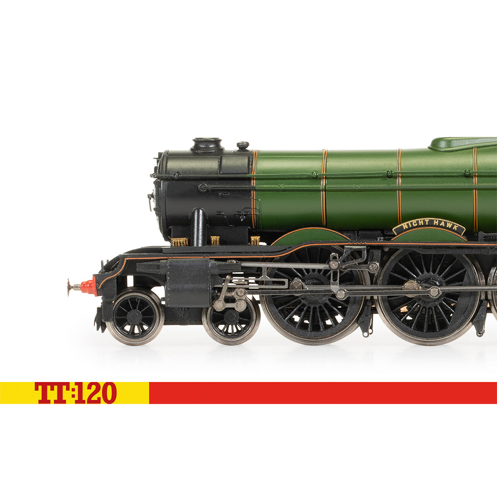 Hornby TT:120 BR Class A3 4-6-2 60078 'Night Hawk' - Era 4 TT3005M