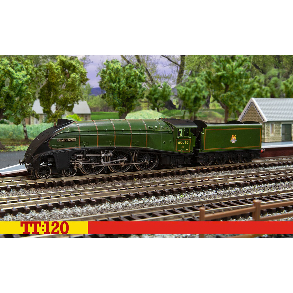 Hornby TT:120 BR Class A4 4-6-2 60016 'Silver King' - Era 4 TT3008M