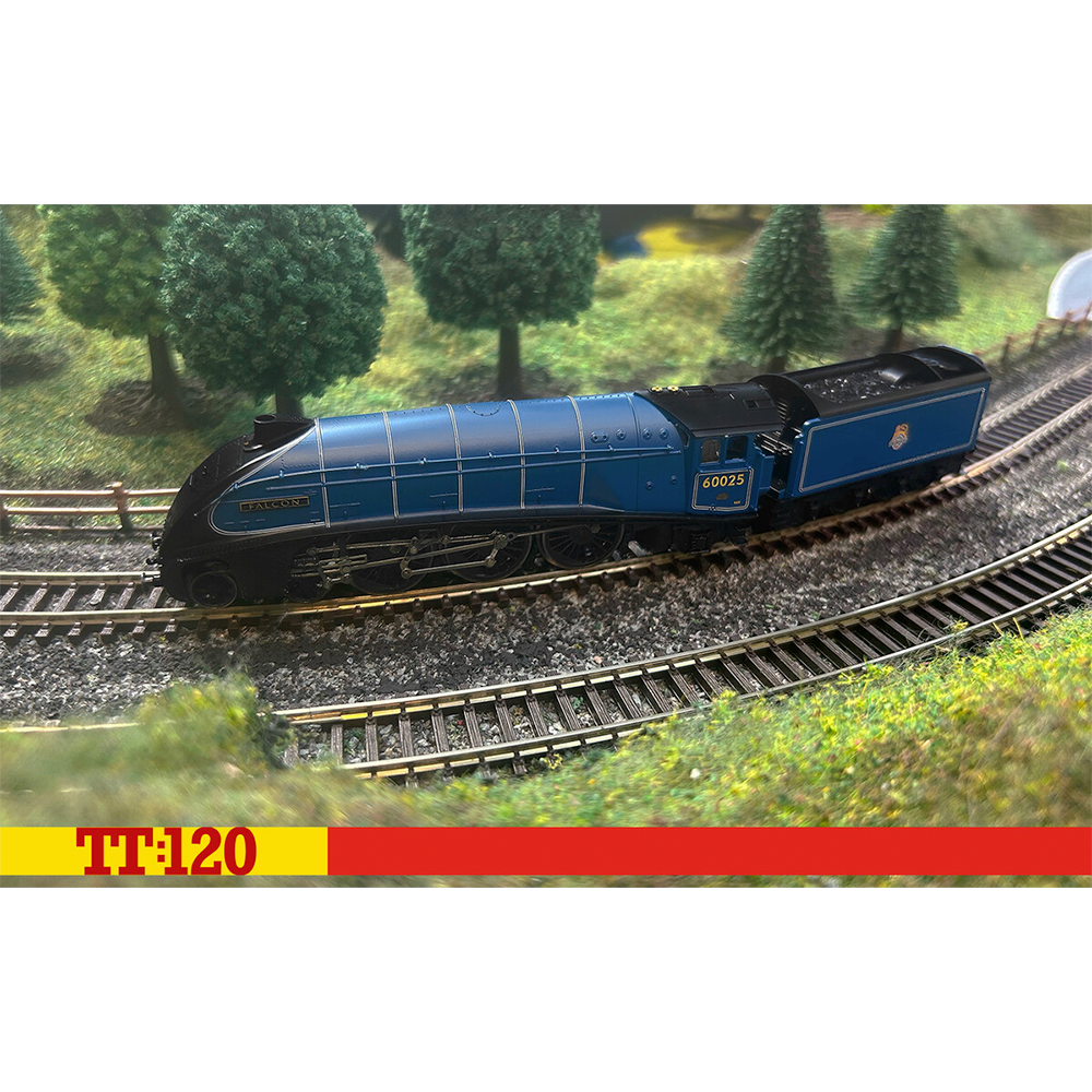 Hornby TT:120 BR Class A4 Class 4-6-2 60025 'Falcon' - Era 4 TT3009M