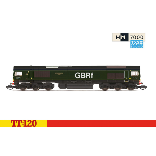 Hornby TT:120 GBRf Class 66 Co-Co 66779 ‘Evening Star’ - Era 11 (SF) TT3018TXSM
