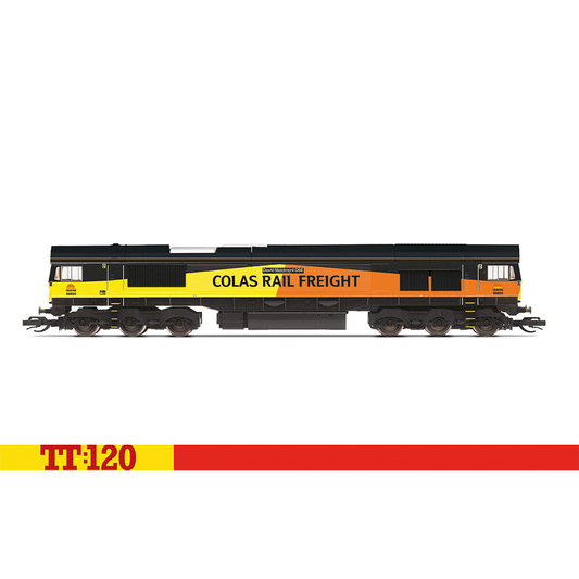Hornby TT:120 Colas Rail Class 66 Co-Co 66850 David Maidment OBE Era 11 TT3019M