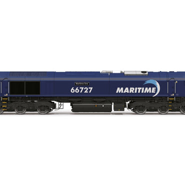 Hornby TT:120 GBRf Class 66 66727 Maritime One
