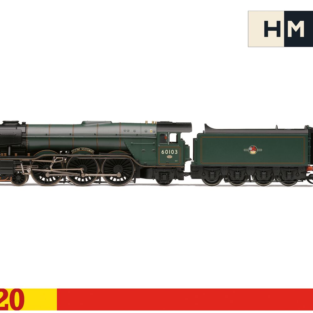 Hornby TT:120 BR (Late) - Class A3 - 60103 Flying Scotsman Preserved - DCC SF