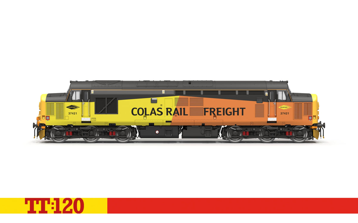 Hornby TT:120 TT3058M Colas Rail Class 37 37421