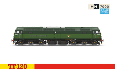 Hornby TT:120 TT3096TXS BR Two-Tone Green Class 47 D1662 I.K. Brunel - DCC SF
