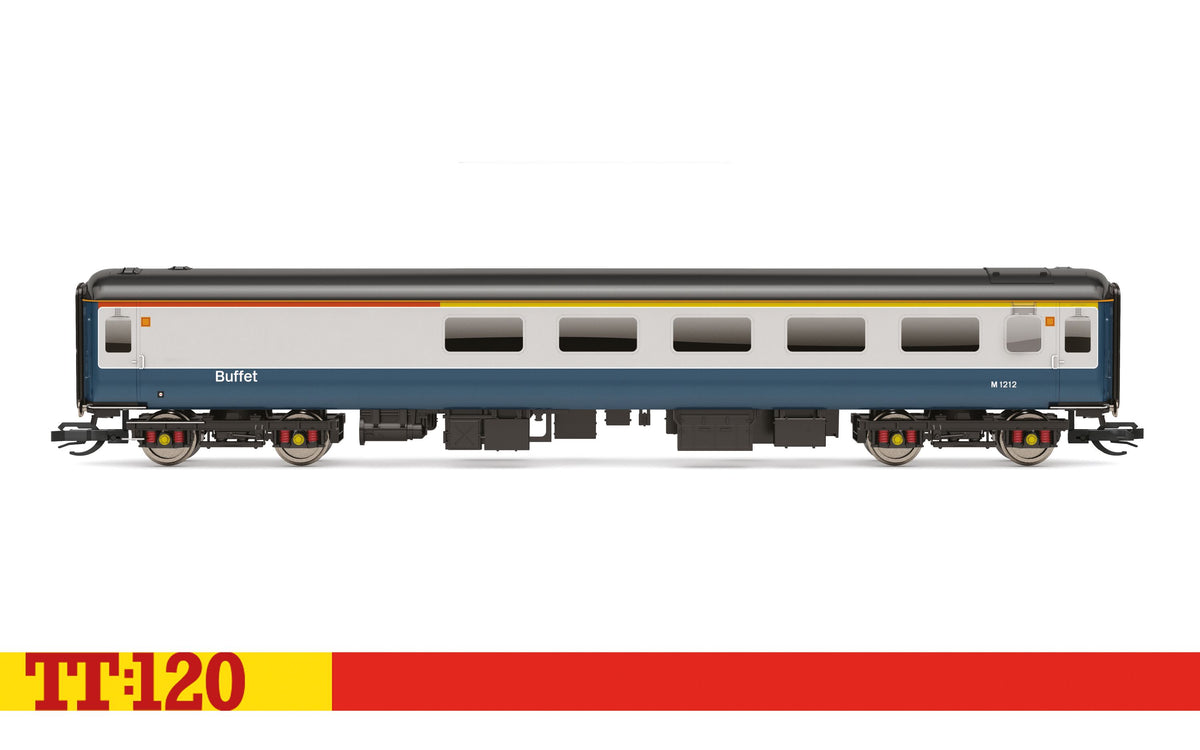 Hornby TT:120 TT4090 WCR Intercity Blue Grey Mk2F Restaurant First Buffet 1212