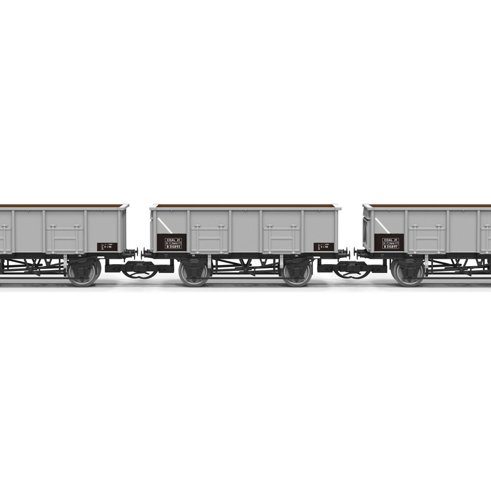 Hornby TT:120 BR MDO 21T Mineral wagon triple pack