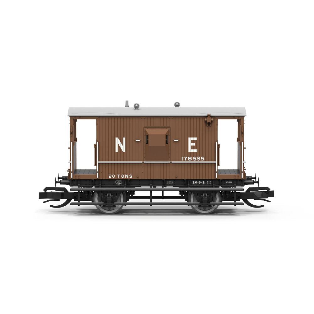 Hornby TT:120 LNER Brake Van Toad E 178595