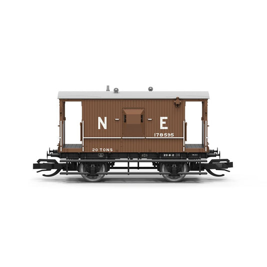 Hornby TT:120 LNER Brake Van Toad E 178595