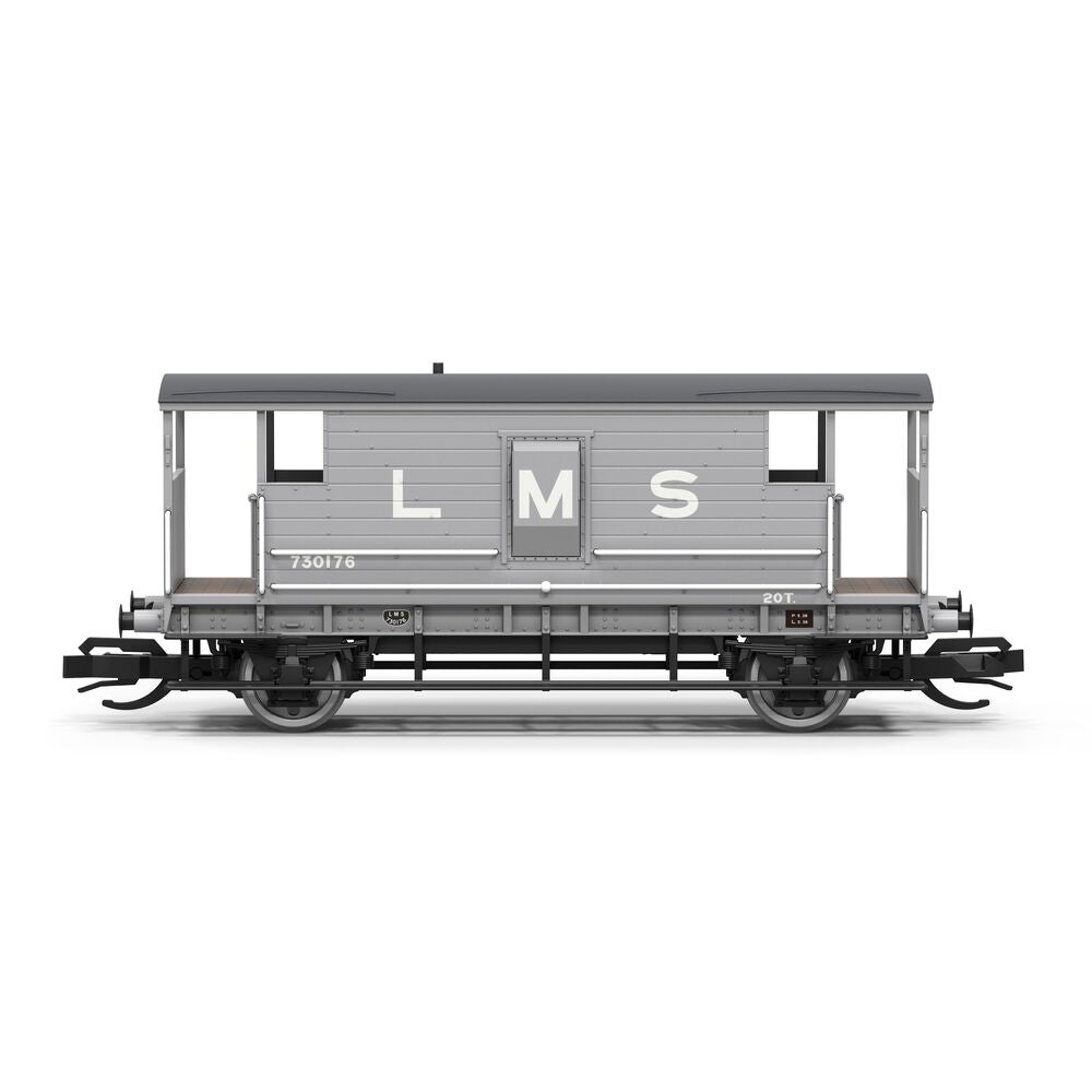 Hornby TT:120 LMS Brake Van 730176